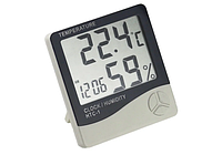 Термометр-гигрометр HTC-1 | Часы настольные с гигрометром и термометром | Домашняя метеостанция