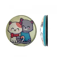 Держатель для телефона Popholder Infinity PopSocket NEW GLASS KITTY №5