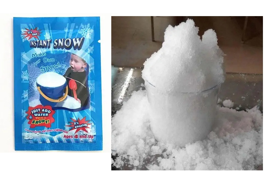 Instant Snow - Make Your Own Snow