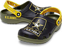 Army 6 Women/4 Men Классические военные сабо Crocs унисекс США