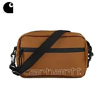 Сумка Carhartt WIP Terrace Hip bag барсетка мужская Кархарт рыжа. Кархарт через плечо (сумка мессенджер). Люкс