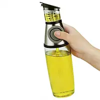 Стеклянная бутылка для масла SUNROZ Press & Measure с мерной чашечкой 500 мл