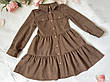 Сукня для дівчинки мікровельвет Злата, розміри 122-146р., фото 6