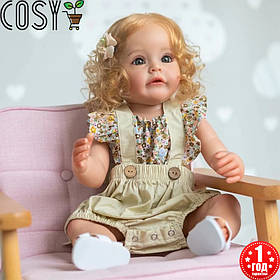 Силіконова Лялька Реборн (Вінілова Лялька), лялька роксі Reborn.