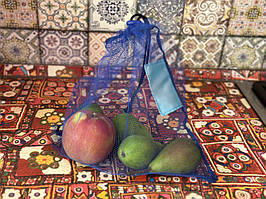 Мішок із сітки з місцем для поклейки цінника Price tag VS Thermal Eco Bag ​​​​​​​30*30 см. білого кольору