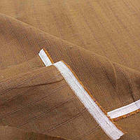 Льняная легкая ткань в полоску (шир. 307 см)