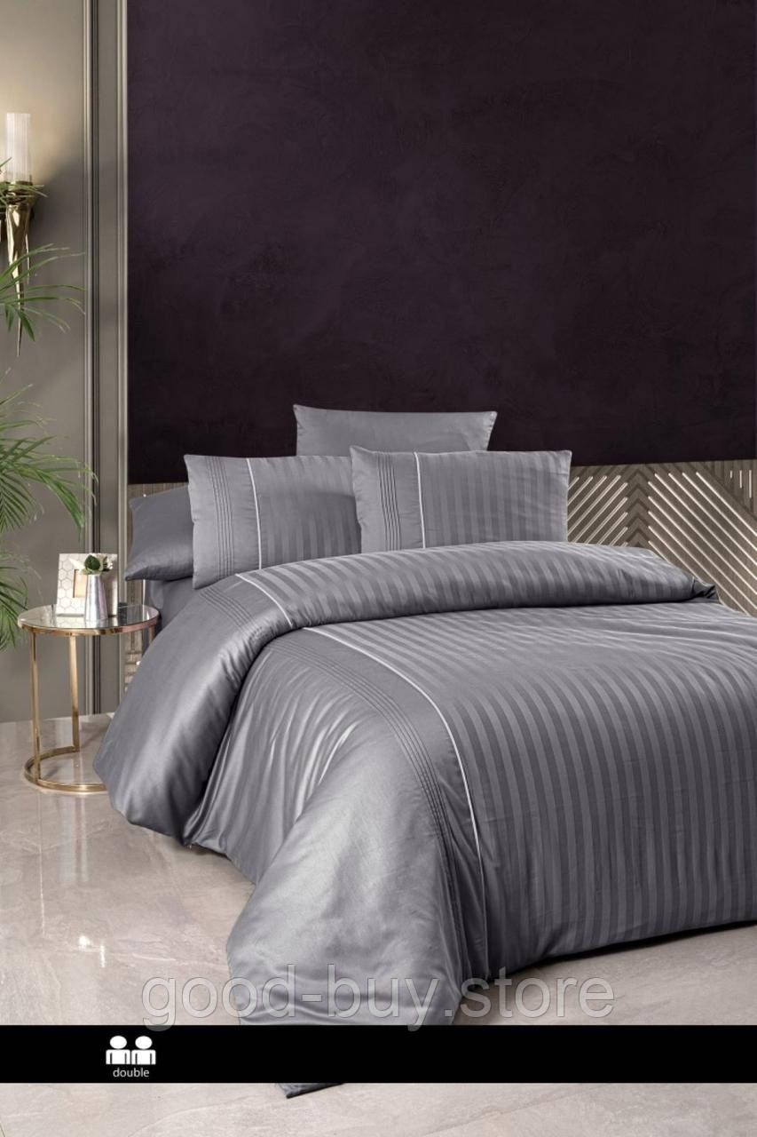 First choice Modalife Quicksilver deluxe сатин постільна білизна евро 200х220