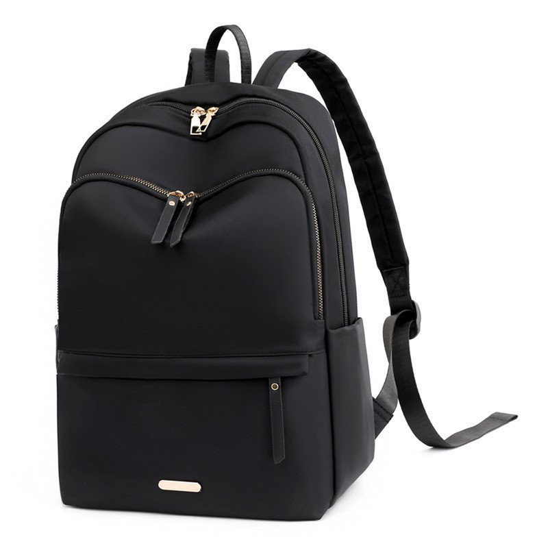 Класичний рюкзак нейлоновий 37х28х13 см Чорний