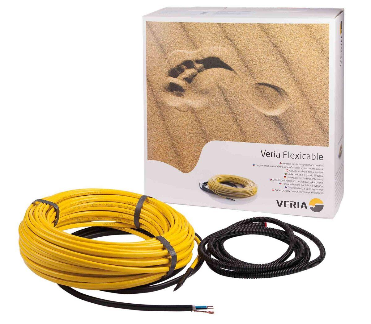 Нагрівальний кабель Veria flexicable 20 650 W (3,2 - 4,3 м2)