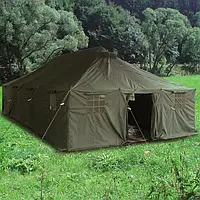 Палатка большая шатер Mil-Tec Tent 10 x4.8 м оливковая 14224001-