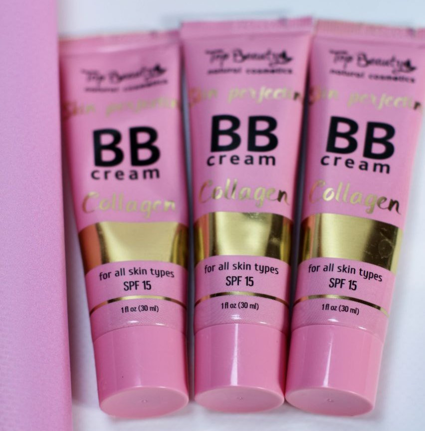 ВВ крем для обличчя з колагеном Top Вeauty SPF15 30 мл