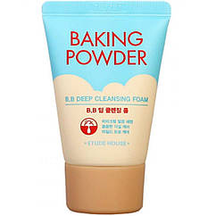 Пінка для вмивання та зняття макіяжу Etude House Baking Powder B.B Deep Cleansing Foam 30 мл
