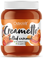 Крем-паста OstroVit - Creametto (350 грамм) salted caramel/соленая карамель