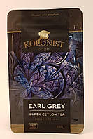 Kolonist Earl Grey черный цейлонский чай с бергамотом Колонист 100г