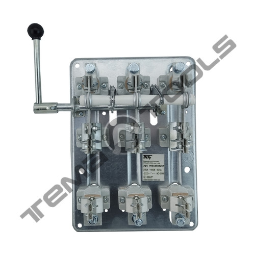 Рубильник роз'єднувач РПБ-2Л 250А рукоятка ліва - трифазний вимикач-роз'єднувач