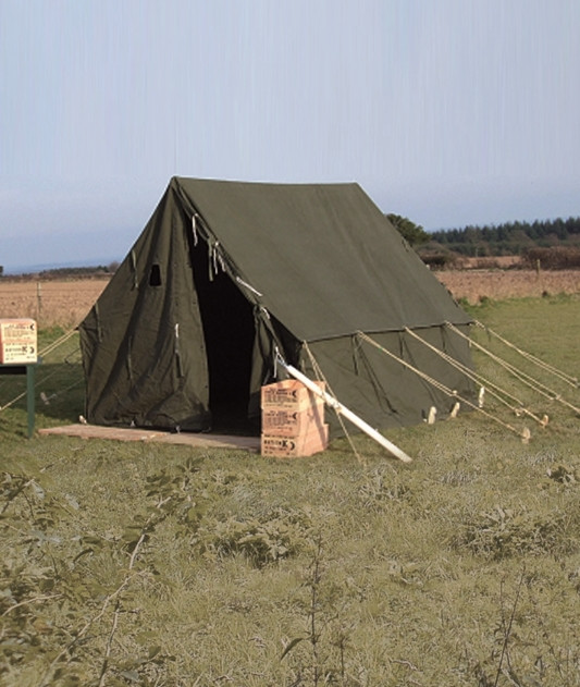 Намет чотиримісний Mil-Tec US SMALL WALL 2.7 x 2.7 м оливковий 14225001-, фото 1