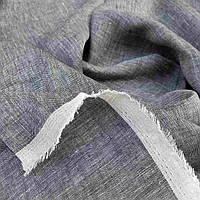 Льняна легка тканина з меланжевим ефектом (шир. 305 см)