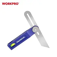 Малка строительная с уровнем WORKPRO PRO WP264005