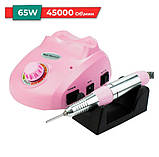 Фрезер для манікюру з насадками Drill Master ZS 603 65 W 45000об/хв машинка для нігтів NSX, фото 6