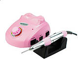 Фрезер для манікюру з насадками Drill Master ZS 603 65 W 45000об/хв машинка для нігтів NSX, фото 8