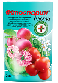 Біофунгіцид Фітоспорин, паста 200 г, Швидка допомога