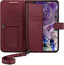 Книжка-Чехол Spigen для Samsung Galaxy S23 - Wallet S Plus, Burgundy (ACS05724), фото 5
