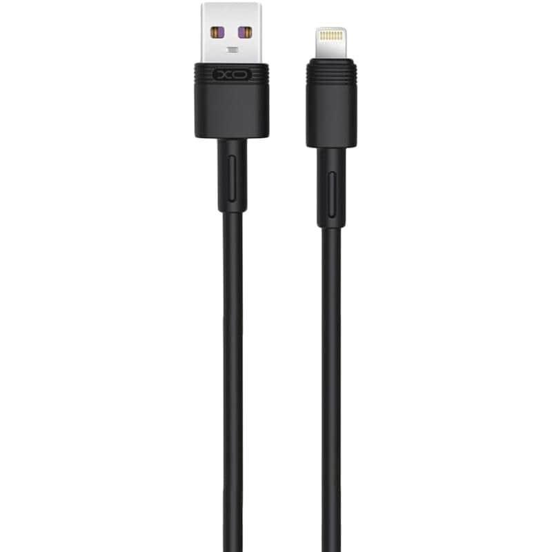 Кабель USB XO NB-Q166 5A Lightning 5A 1m Black