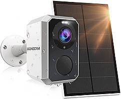 BEENOCAM 3MP 2K сонячна камера безпеки Бездротова зовнішня акумуляторна батарея WiFi камера спостереження для зовні / в приміщенні