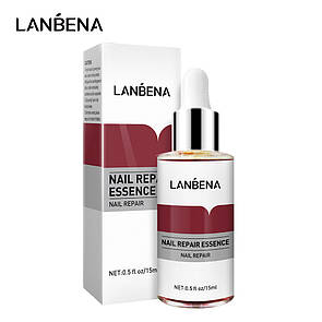 Засіб для лікування та профілактики захворювання нігтів, Lanbena Nail Repair Essence, 15 ml