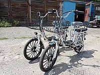 Электровелосипед двухколесный на литых дисках Gofun Silver (Двигатель 350W, аккумулятор 48V10AH)