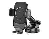 Тримач для телефону в авто BOROFONE BH203 з бездротовою зарядкою 5W-15W, фото 3