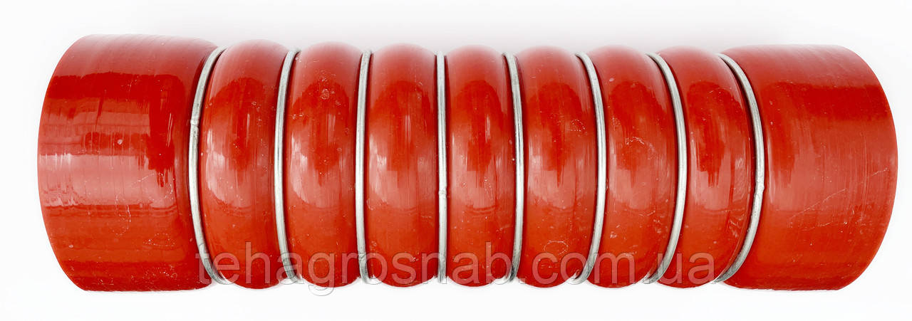 Патрубок інтеркулера силікон гофра 7/8 кілець D90 мм L 295 мм 81963010668