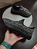 ЗНИЖКА! Літні кросівки Yeezy Boost BLACK / WHITE чоловічі із буст, фото 9