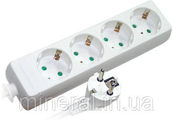Удлинитель 4 гнізда, 5м, з з/к, baby protect, E.NEXT, (s042011), фото 1