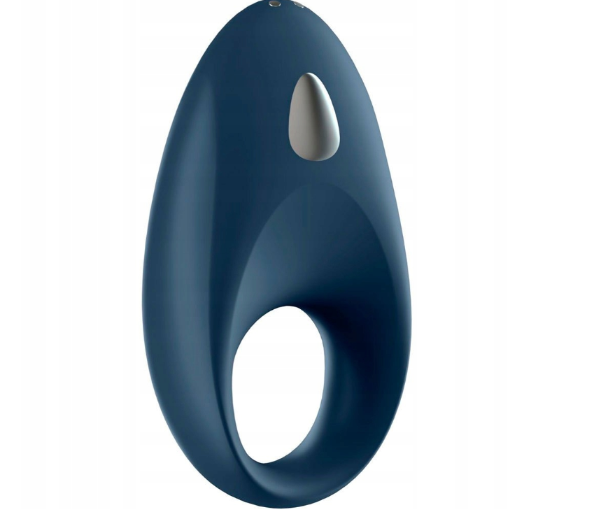 Ерекційне вібраційне кільце Satisfyer Mighty One кероване кнопками/додатком