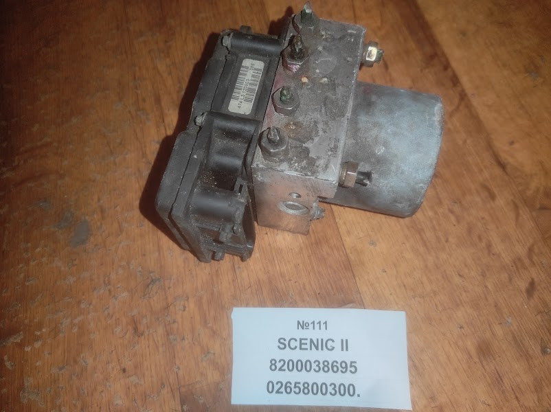 No111 Б/у Блок керування ABS 8200038695 0265800300 для Renault Scenic II 2003-2009