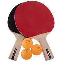 Набір для настільного тенісу DUNLOP D TT MATCH 2 PLAYER SET (2 ракетки, 3 м'ячі)