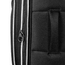 Валіза з розширювальним клапаном Swissbrand Austria (S), 34-37.5 л (Black), фото 5