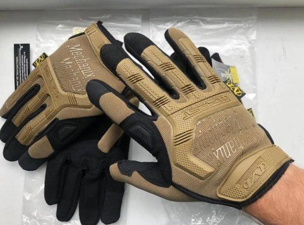 Тактические перчатки и рукавицы Mechanix L размер, перчатки тактические штурмовые койот для ВСУ - фото 2 - id-p1900235924