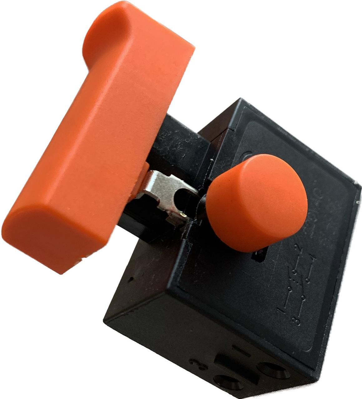 Кнопка шліфмашина кутова Dnipro-M GL-160SE