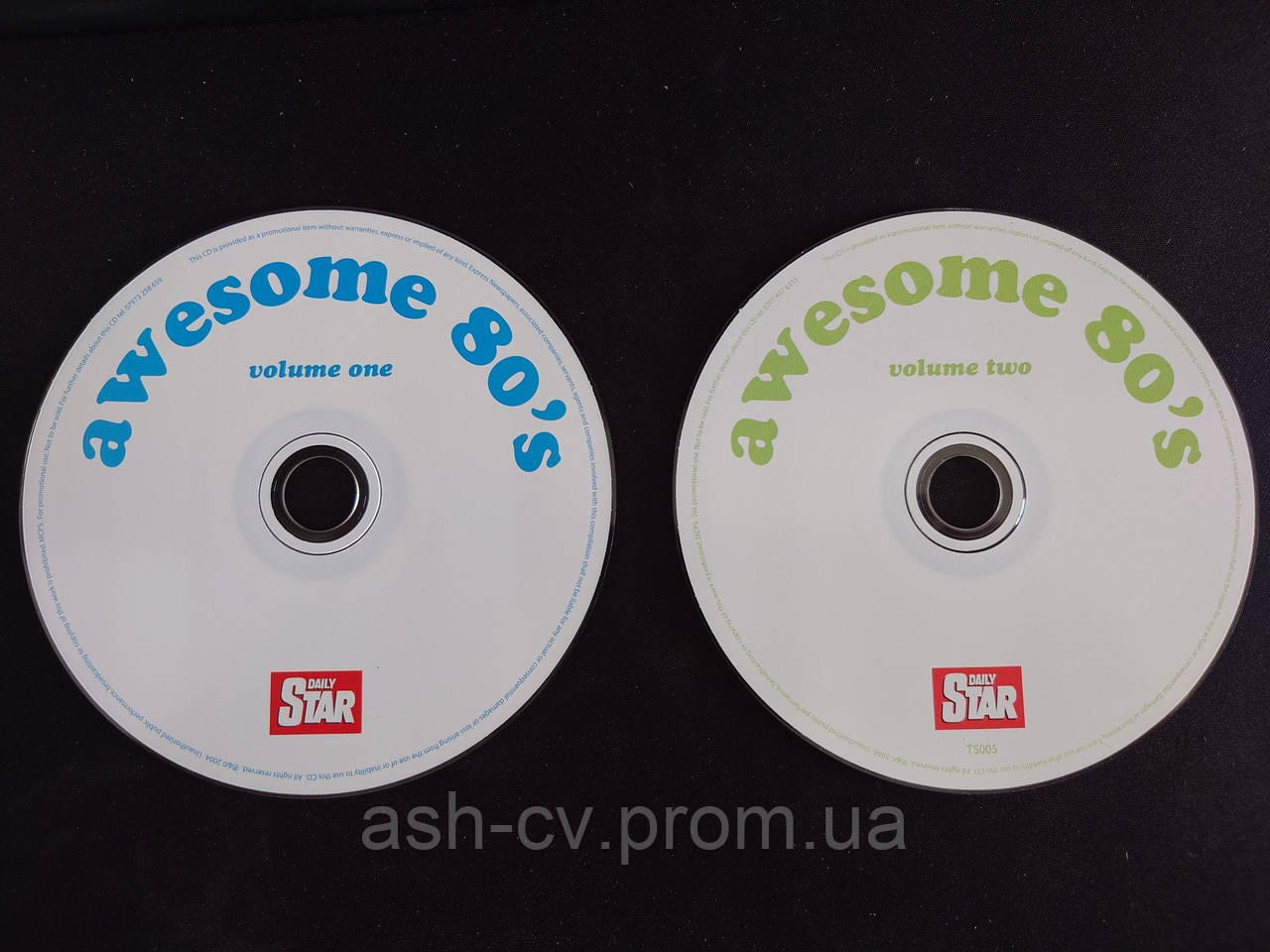 Музичний диск CD. AWESOME 80s (2cd)