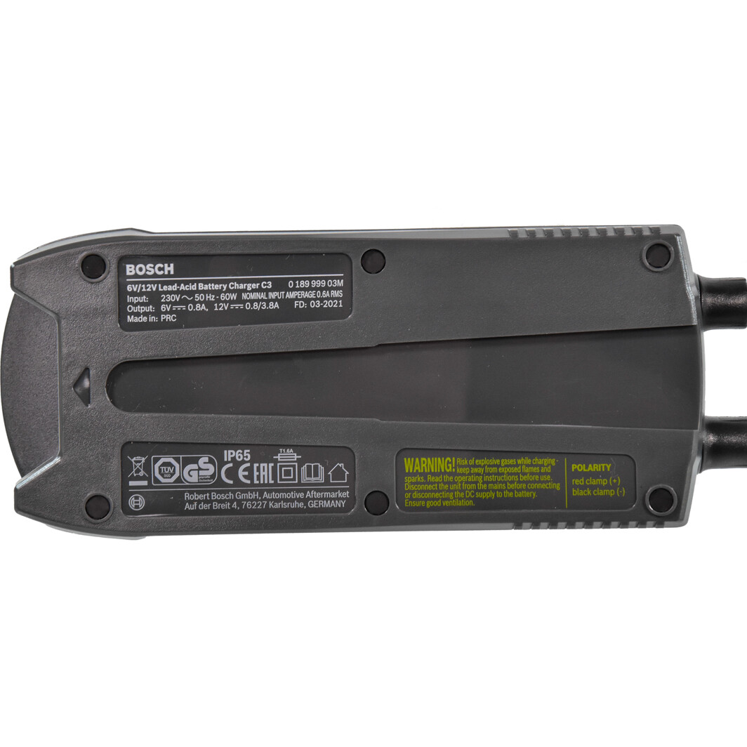 Battery Charger BOSCH 018999903M C3 6V / 12V 3.8A