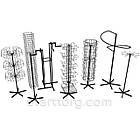 Стійка обертова BENARDO-48, H1800 D360/540 (48 місць, 6 граней). Торговий стенд для аксесуарів, реклами, брошур, фото 9