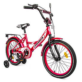 Велосипед дитячий 2-колісний 18" 211804 (RL7T) Like2bike Sky, рожевий, рама сталь, з дзвінком