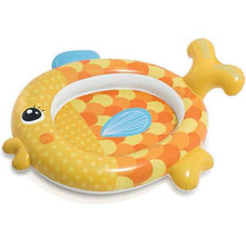 Дитячий надувний басейн Золота рибка 57111 з ремкомплектом у наборі