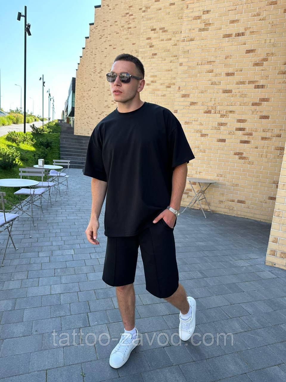 Чоловічий комплект футболки та шорти S, M, L, XL, фото 1