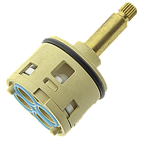 Картридж для змішувача душової кабіни на чотири ( 4 ) положення з латунним штоком діаметром 37 мм