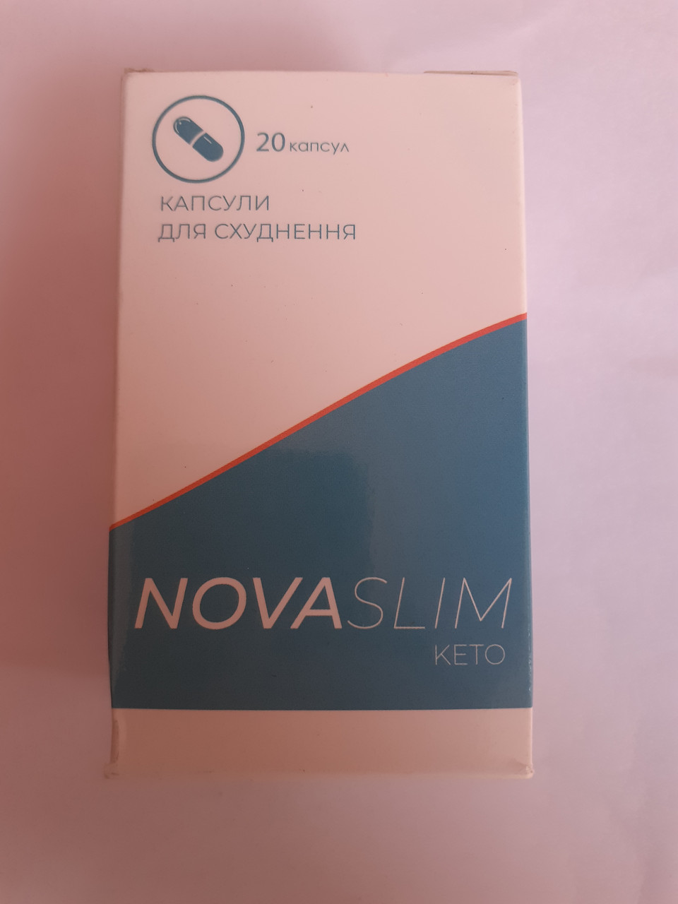 Nova Slim KETO натуральный препарат капсули для схуднення Нова Слім КЕТО Зниження та контроль ваги