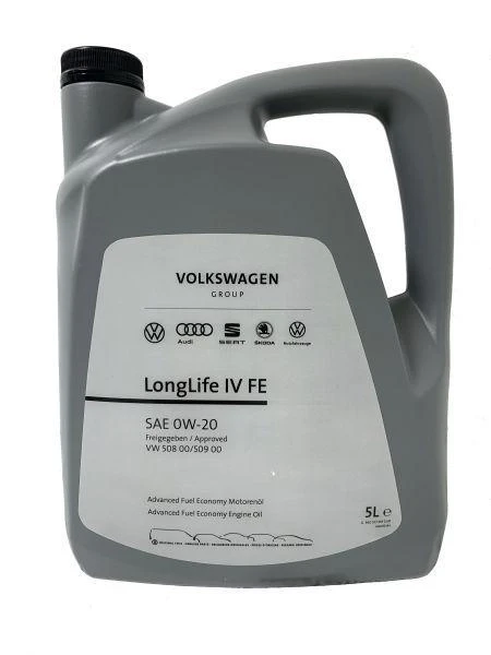 Моторне мастило VAG LongLife IV FE 0W-20 5 л., фото 1