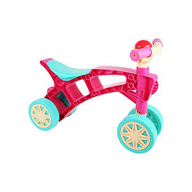 Дитячий біговел Каталка "Ролоцикл" ТехноК 3824TXK (Pink) Рожевий (Рожевий)